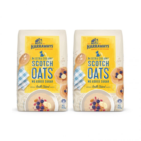 【超市采购】Harraways Rolled Oats Scotch Porridge 麦片 850g*2袋